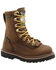 Image #1 - Georgia Boys' Insulated Outdoor Waterproof Lace-Up Boots, Tan, hi-res