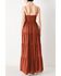 Image #4 - Flying Tomato Women's Terracotta Sunset Woven Maxi Dress, Rust Copper, hi-res