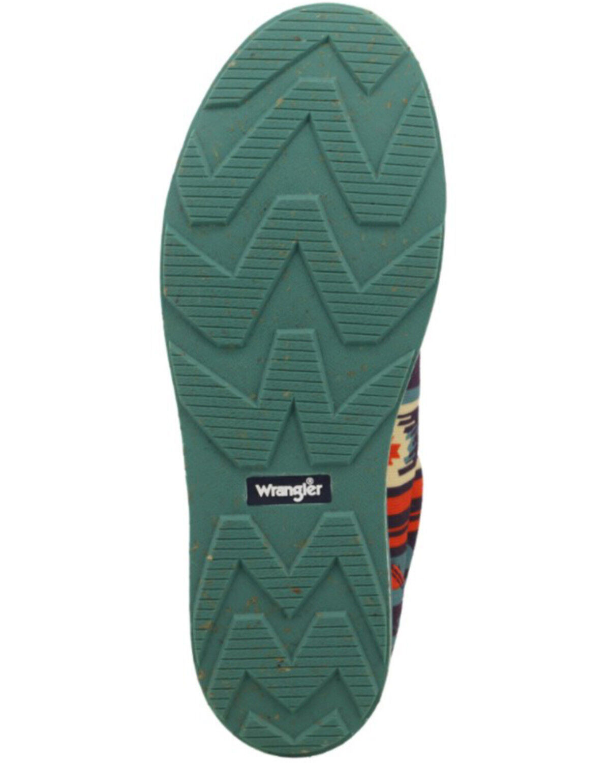 Image #7 - Wrangler Footwear Retro Women's Navy Southwestern Shoes - Moc Toe, Multi, hi-res