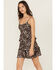 Image #2 - Originality Women's Boot Barn Exclusive Leopard Print Tiered Mini Dress, Multi, hi-res
