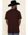 Moonshine Spirit Men's Peyote Graphic Short Sleeve T-Shirt , Burgundy, hi-res