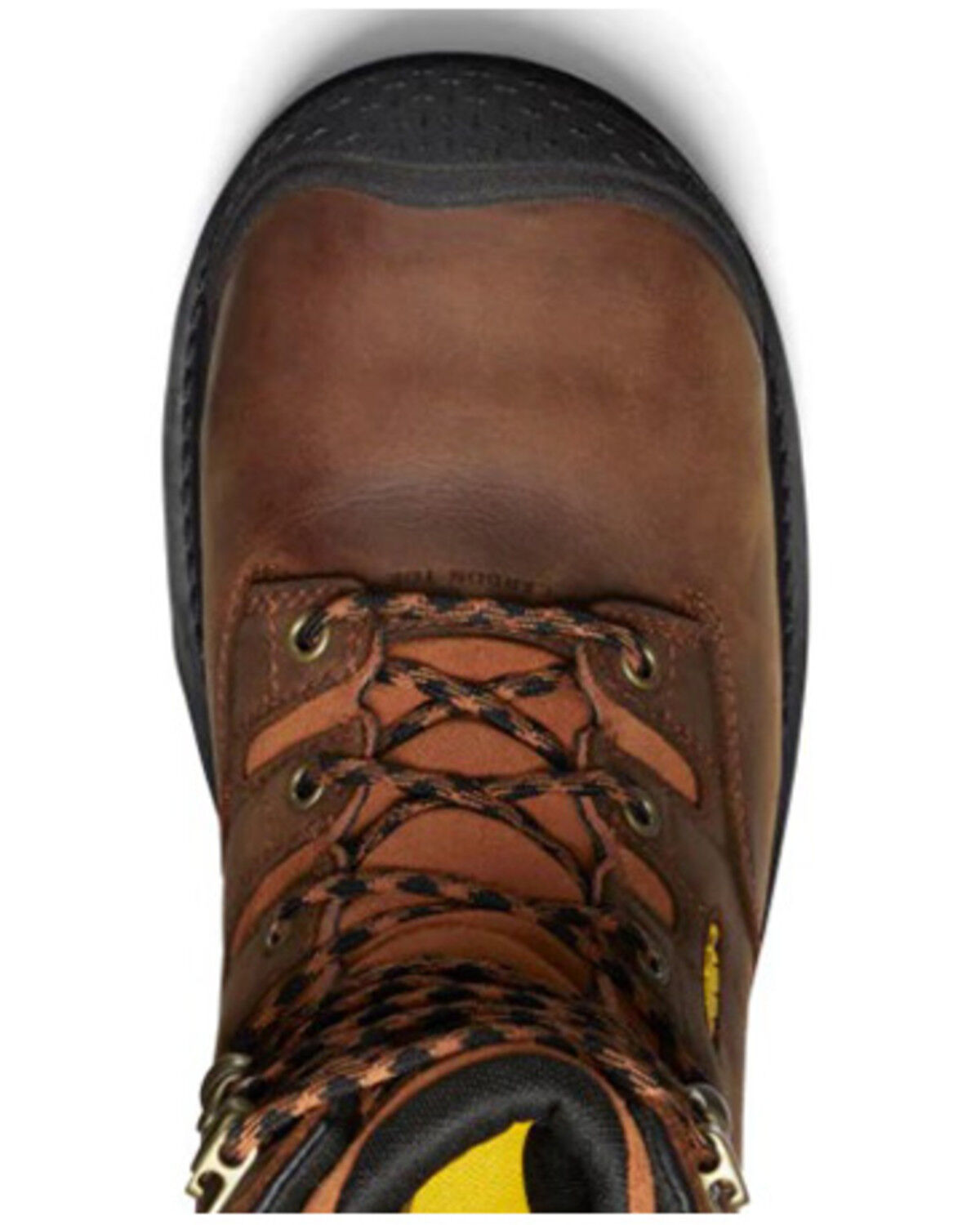 Image #5 - Keen Men's 8" Camden Insulated Waterproof Work Boots - Carbon Fiber Toe, Brown, hi-res