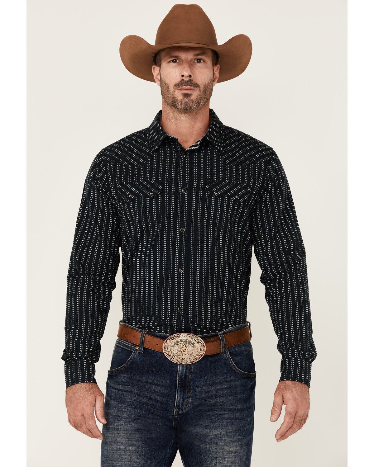 Long Sleeve Snap Western Shirt 