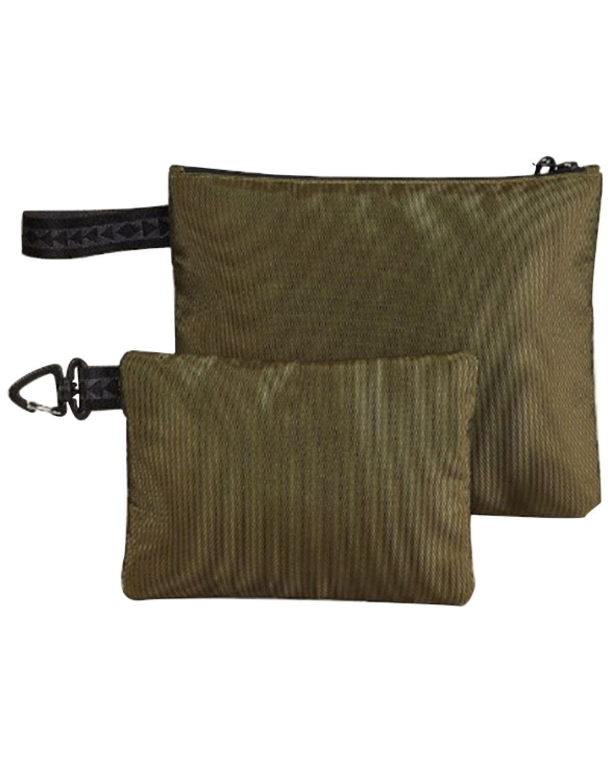 Image #2 - Pendleton Carico Lake Zip Pouch Set - 2 Piece, Olive, hi-res