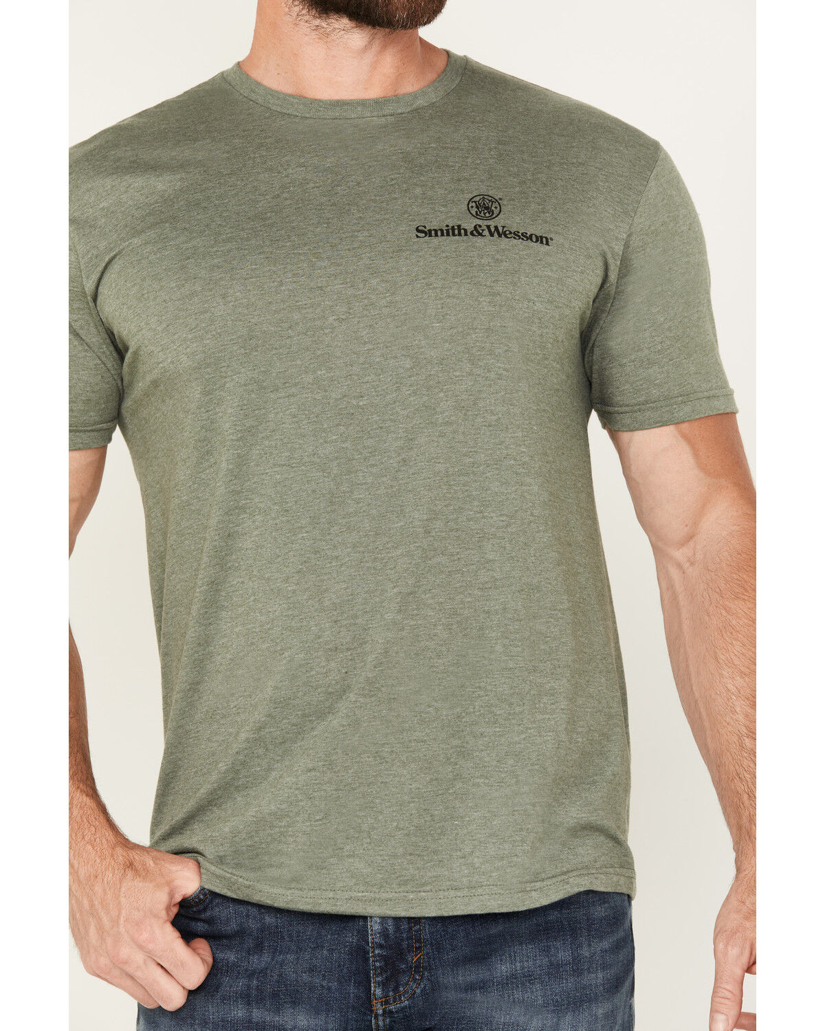 Image #4 - Smith & Wesson Men's Hunting Eagle Logo Short Sleeve Graphic T-Shirt, , hi-res