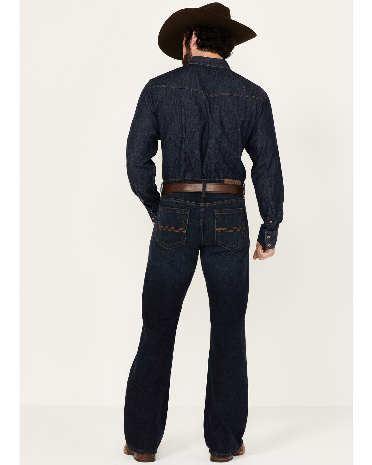 Image #3 - Cody James Men's Duke Relaxed Bootcut Denim Jeans, Dark Wash, hi-res