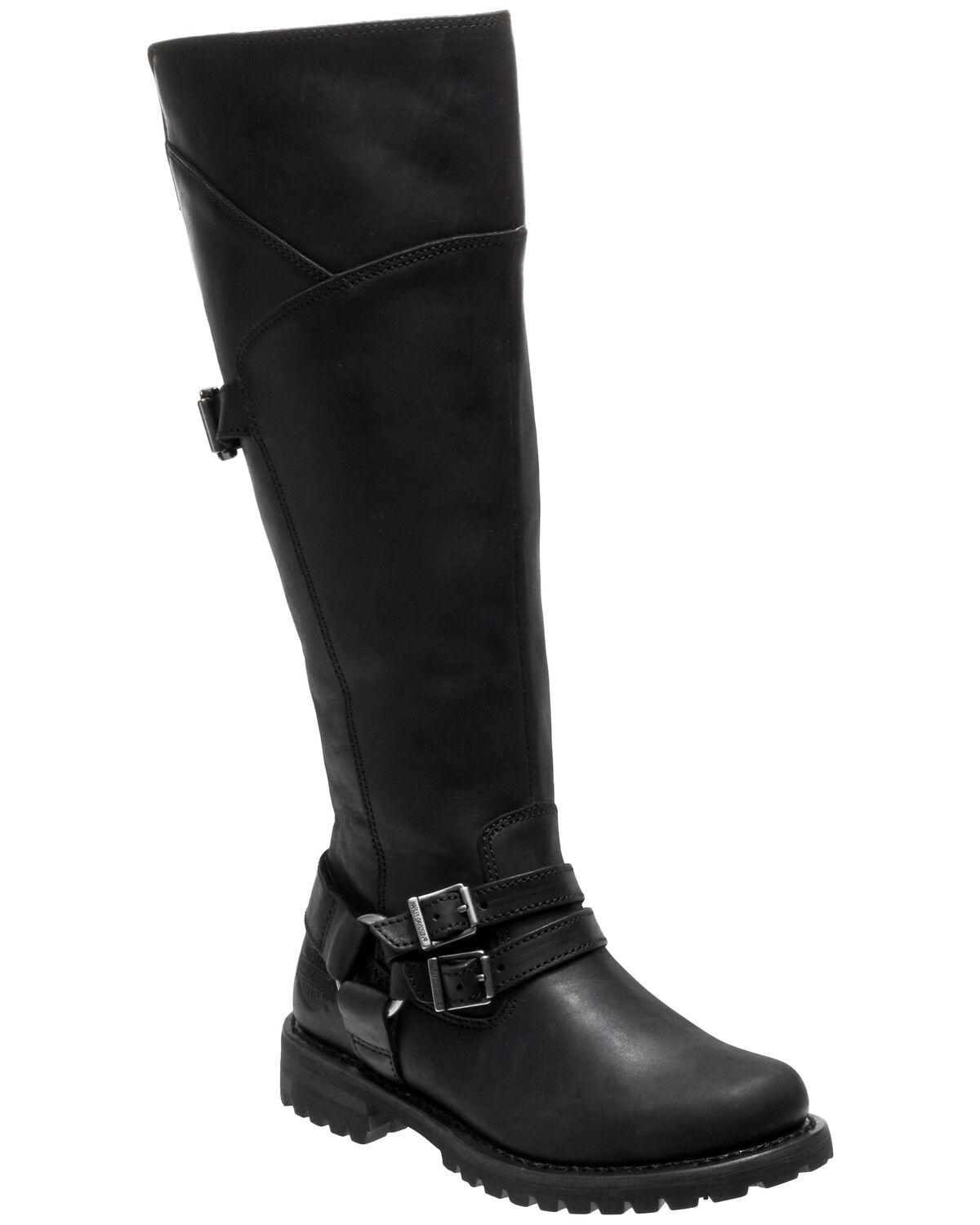 Image #1 - Harley Davidson Women's Lomita Moto Boots - Round Toe, , hi-res