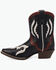 Image #3 - Laredo Women's Wrenly Western Booties - Snip Toe, Black, hi-res