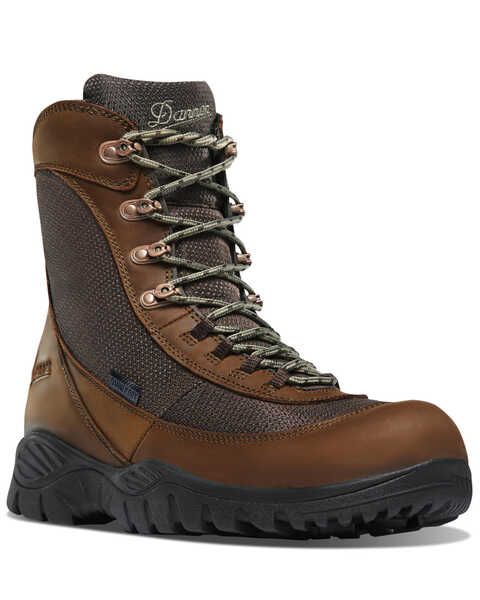 Image #1 - Danner Men's Element Work Boots - Soft Toe, Brown, hi-res