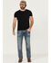Image #1 - Levi's Men's 514™ Medium Wash Straight Stretch Denim Jeans, Medium Wash, hi-res
