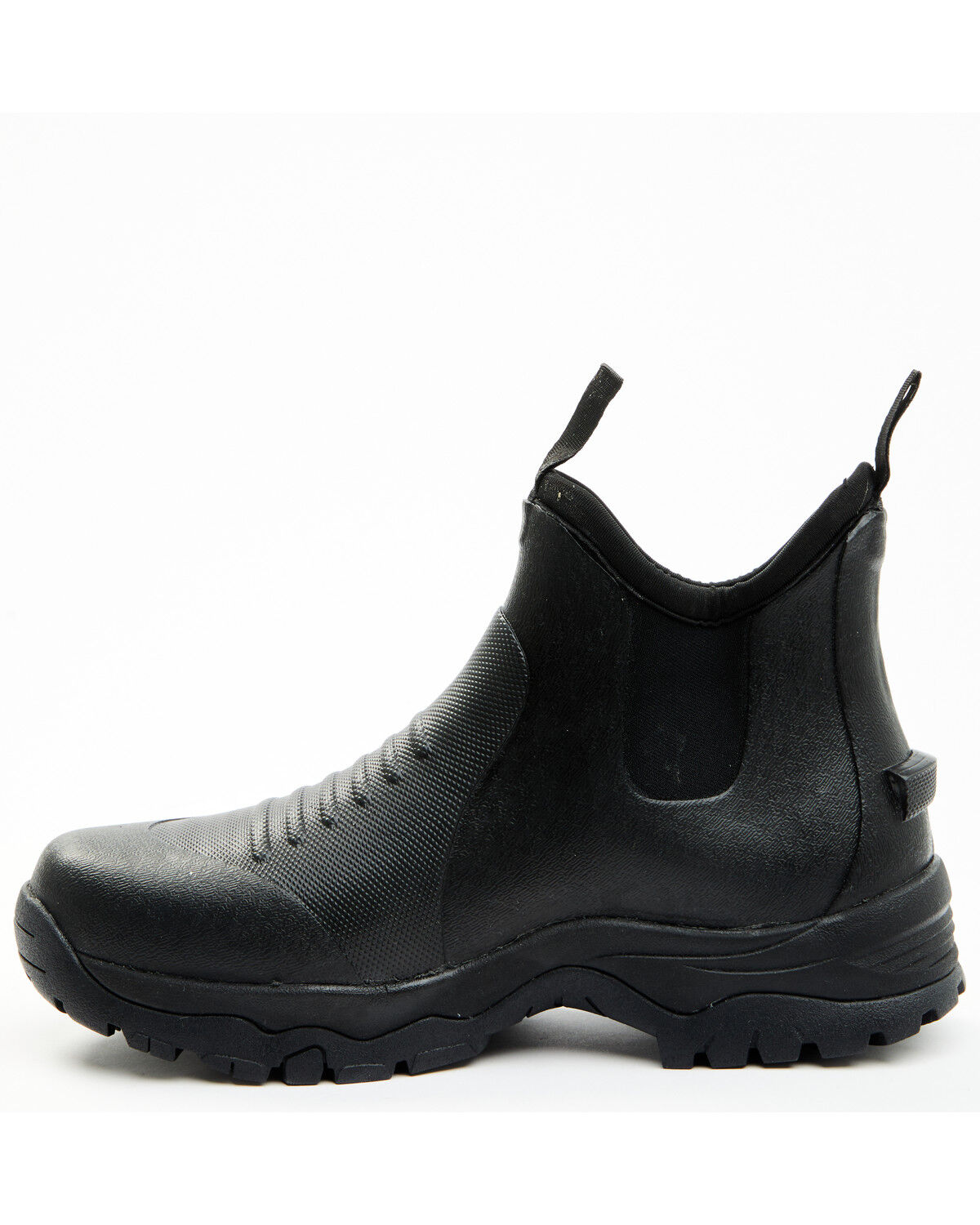 Image #3 - RANK 45® Women's Rubber Ankle Work Boots - Soft Toe, Black, hi-res