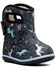 Image #1 - Bogs Toddler Boys' II Horses Rainboots, Multi, hi-res