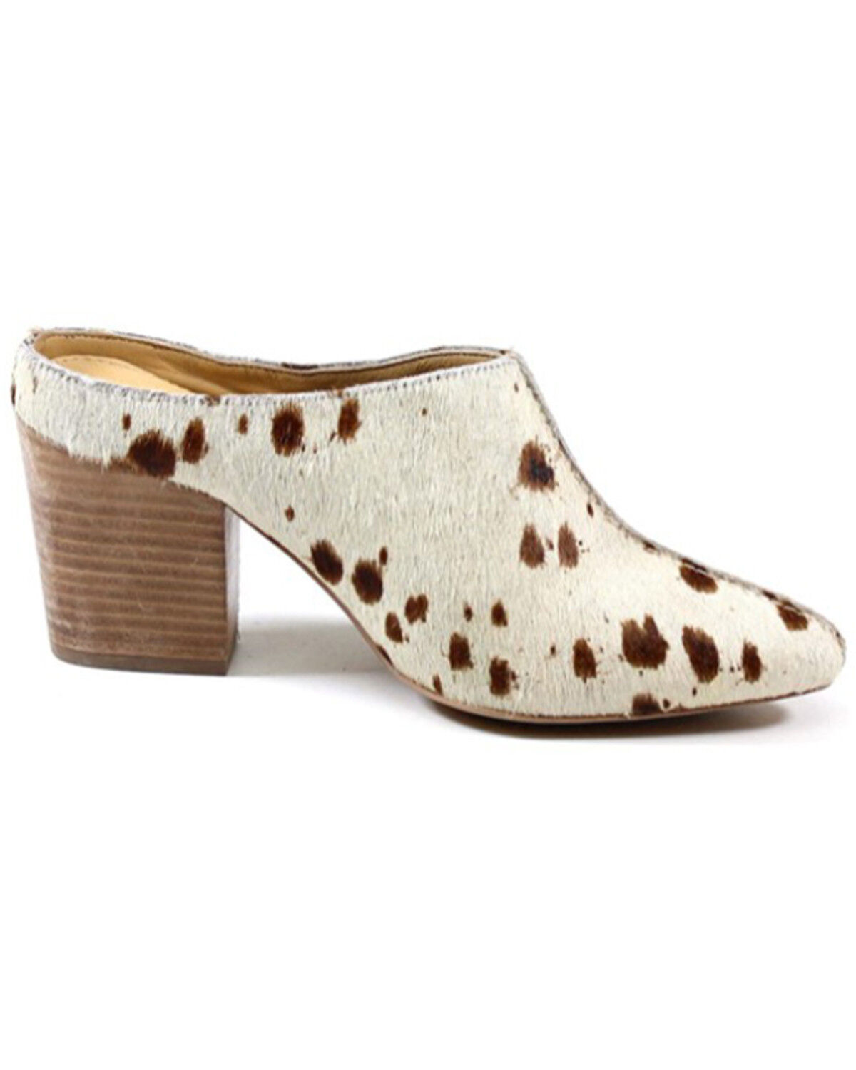Image #2 - Diba True Women's Like Wise Fashion Mules - Round Toe, Cream/brown, hi-res