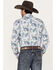 Image #4 - Cody James Men's Home Town Paisley Print Long Sleeve Snap Western Shirt, White, hi-res