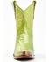 Image #4 - Idyllwind Women's Envy Metallic Fashion Leather Western Booties - Round Toe, Green, hi-res