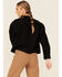 Image #4 - Levi's Women's Kinsley Denim Utility Shirt, Black, hi-res