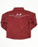 Image #3 - Cowboy Hardware Toddler Boys' Geo Print Long Sleeve Pearl Snap Western Shirt, , hi-res