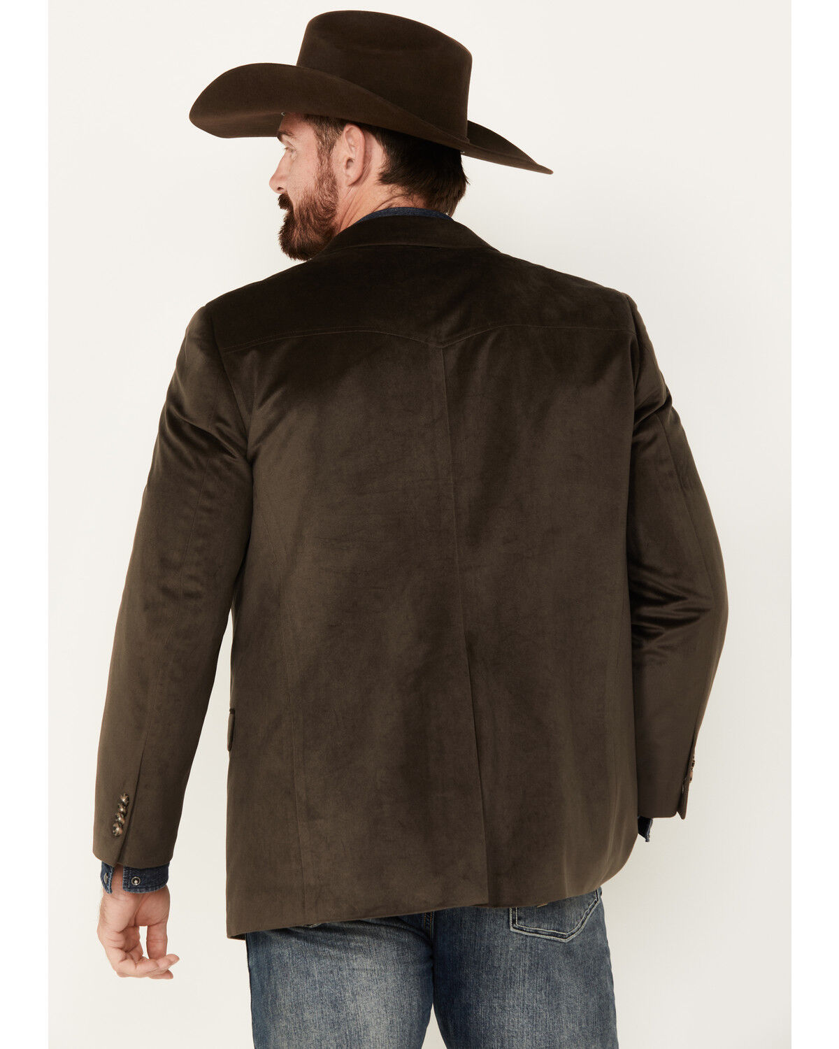Image #4 - Cody James Men's Sueded Sportcoat, Brown, hi-res
