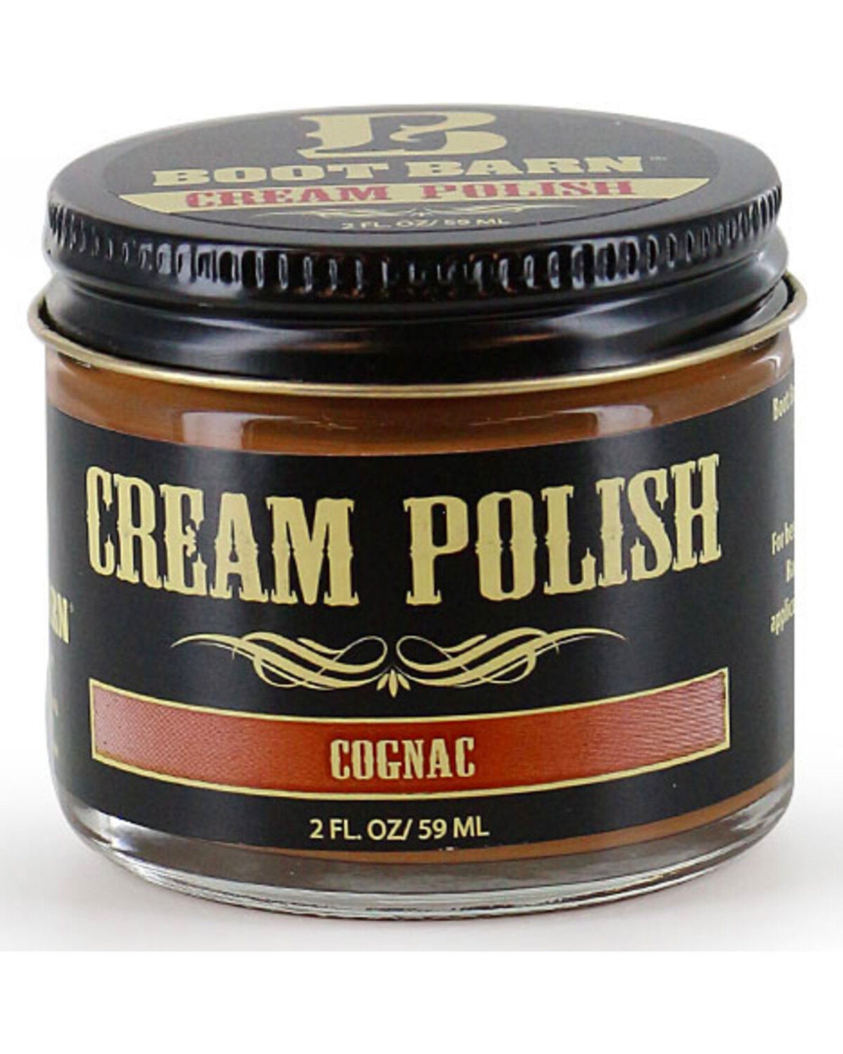 BB Ranch Cognac Leather Cream Polish, Cognac, hi-res