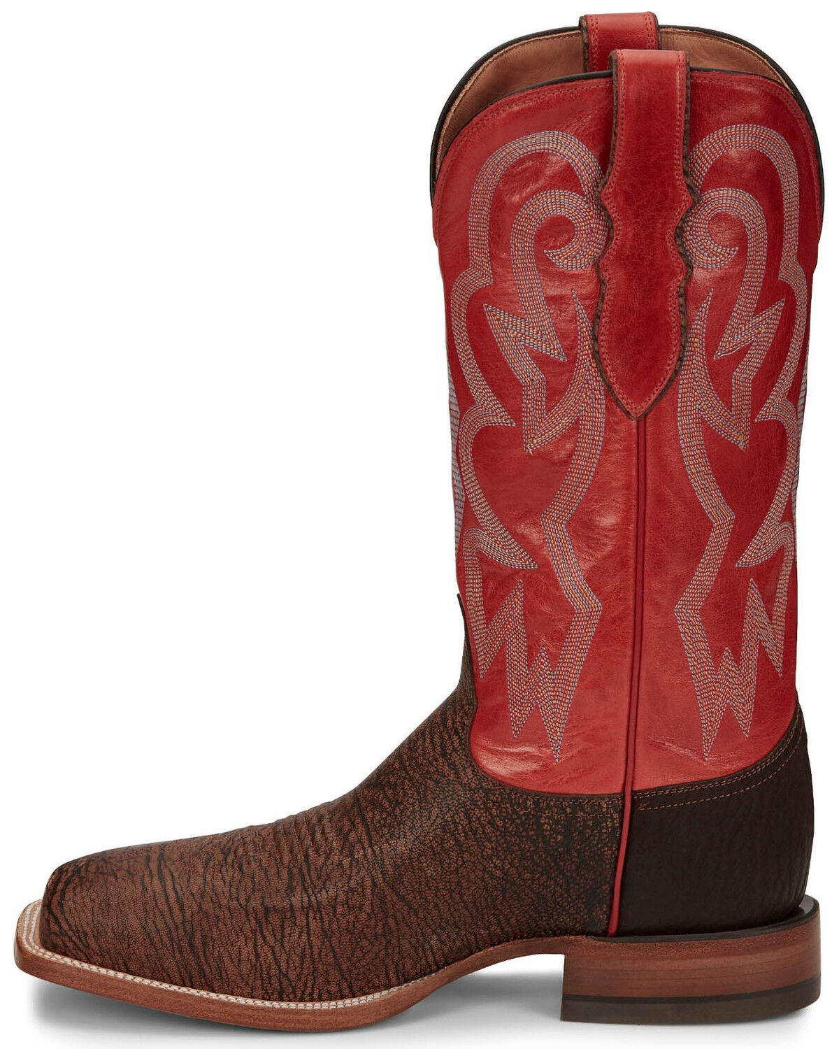 Image #3 - Justin Men's Mingus Walnut Western Boots - Broad Square Toe, Tan, hi-res