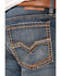 Image #4 - Moonshine Spirit Men's Cantina Medium Wash Slim Straight Stretch Denim Jeans, Medium Wash, hi-res