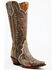 Image #1 - Idyllwind Women's Triad Exotic Python Western Boots - Snip Toe, Brown, hi-res