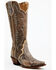 Image #1 - Idyllwind Women's Triad Exotic Python Western Boot - Snip Toe, Brown, hi-res