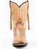 Image #4 - Laredo Women's Brown Fringe Western Performance Boots - Snip Toe, Brown, hi-res