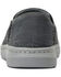 Image #3 - Ariat Men's Heather Brown Charcoal 360 Canvas Slip-On Casual Shoe - Moc Toe, Charcoal, hi-res