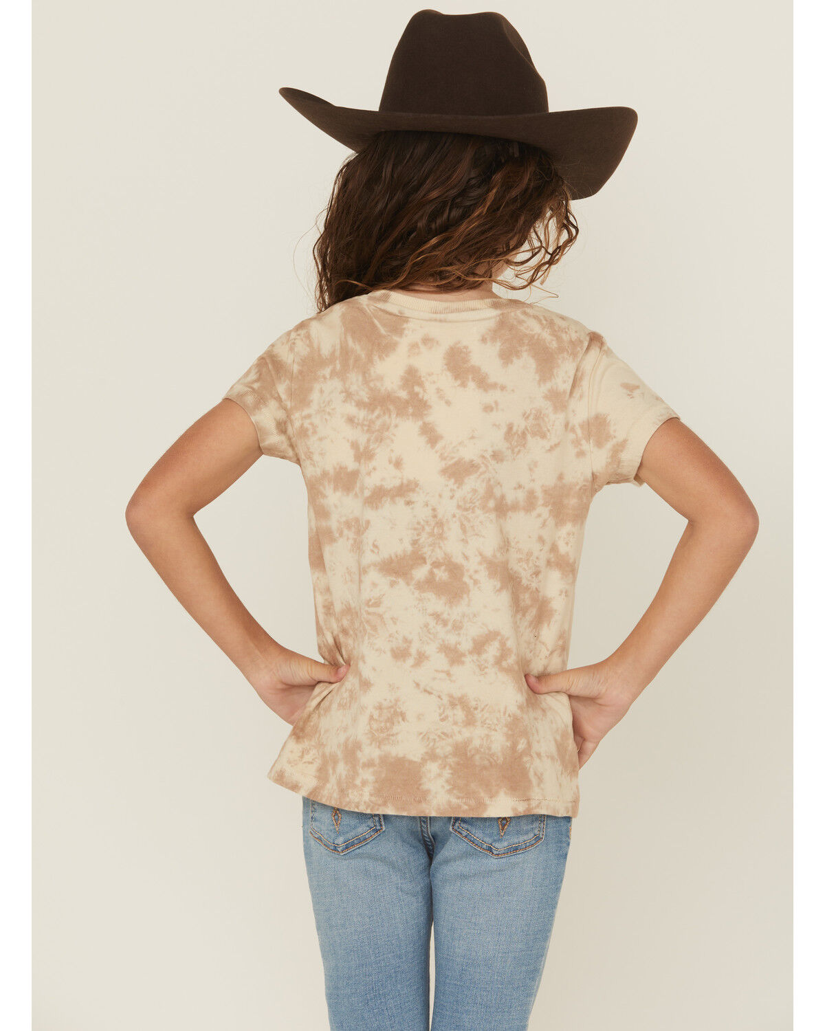 Image #4 - Shyanne Girls' Cow Cloud Short Sleeve Graphic Tee, Cream, hi-res