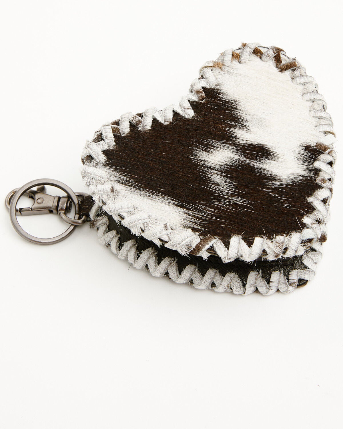 Image #4 - Shyanne Marlowe Hair-On Heart Coin Purse Bag Charm, Black, hi-res