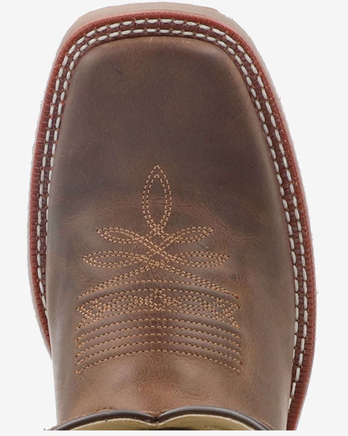 Image #5 - Smoky Mountain Men's Parker Performance Western Boots - Broad Square Toe, Brown, hi-res