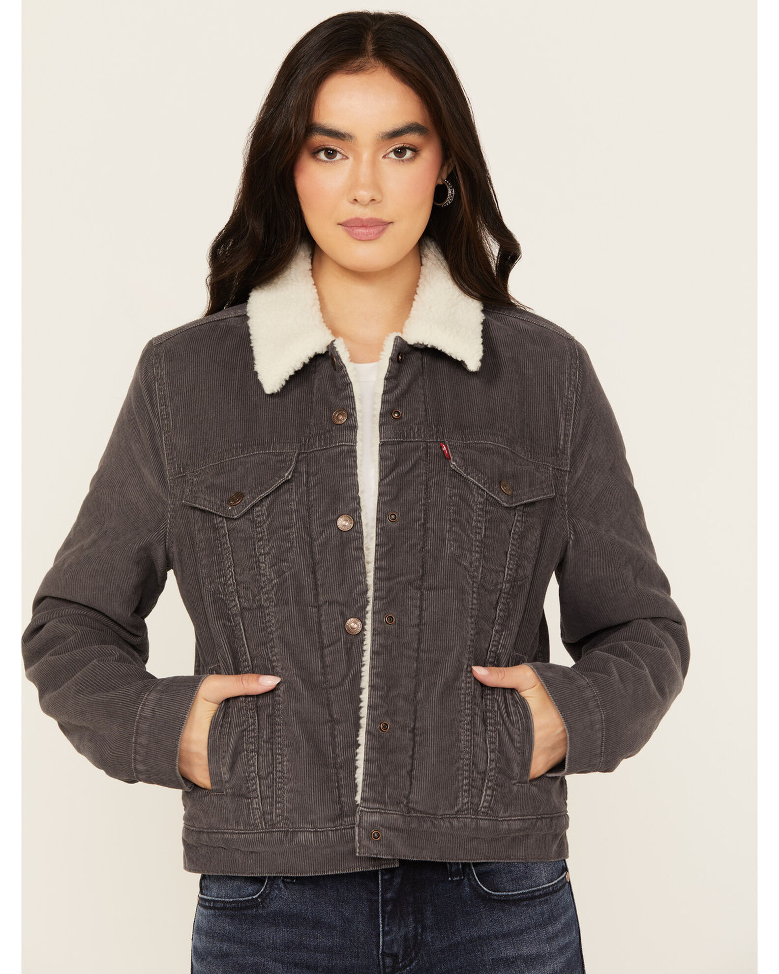 Levi s Women s Original Trucker Sherpa Jacket Country Outfitter