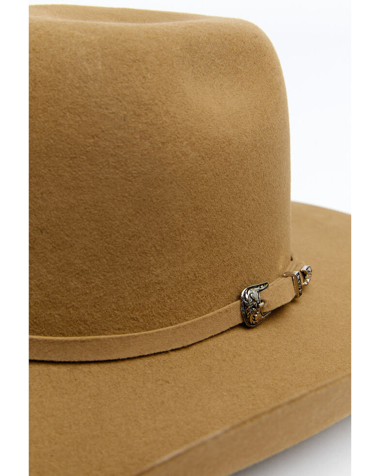 Cody James Men's 3X Pecan Bull Rider Wool Felt Western Hat , Pecan, hi-res