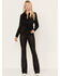 Image #1 - Idyllwind Women's Jayme Coated High Risin Bootcut Jeans, Black, hi-res