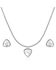 Image #1 - Montana Silversmiths Women's Pure Halo Jewelry Set - 2 Piece, Silver, hi-res