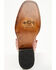 Image #7 - Circle G Women's Inlay Western Boots - Square Toe, Red, hi-res