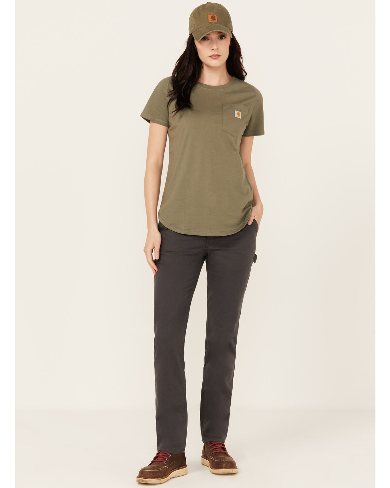 Carhartt Women s Rugged Flex Relaxed Fit Canvas Stretch Work Pants Country Outfitter