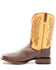 Image #3 - Dan Post Men's Exotic Snake Western Boots - Broad Square Toe, Brown, hi-res