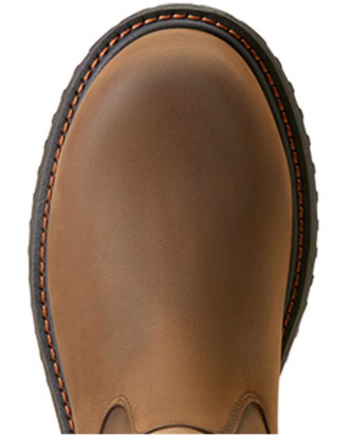 Image #4 - Ariat Men's RigTEK Waterproof Wellington Work Boots - Composite Toe, Brown, hi-res