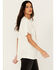 Image #2 - Idyllwind Women's Cowboys Do It Better Embellished Short Sleeve Graphic Tee, Ivory, hi-res