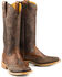 Image #2 - Tin Haul Women's Cactooled Hard To Handle Sole Western Boots - Square Toe, Brown, hi-res