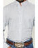 Image #3 - Wrangler X Cody Johnson Men's Striped Print Long Sleeve Button-Down Western Shirt, White, hi-res