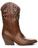 Image #2 - Golo Shoes Women's Yosemite Western Boots - Pointed Toe, Cognac, hi-res