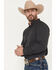 Image #2 - Ariat Men's Pro Series Thorn Checkered Print Fitted Long Sleeve Button-Down Western Shirt, Black, hi-res