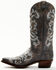 Image #3 - Shyanne Women's Iona Floral Studded Western Boots - Snip Toe , Grey, hi-res