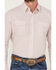 Image #3 - Wrangler Men's Striped Long Sleeve Pearl Snap Stretch Western Shirt , White, hi-res