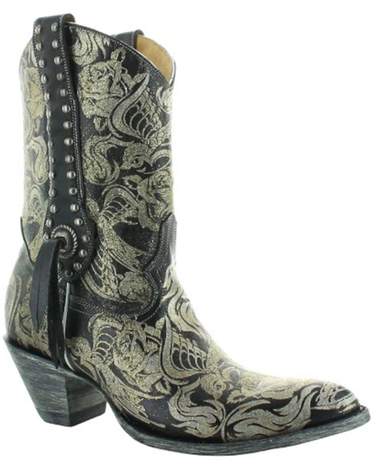 Image #1 - Yippee Ki Yay by Old Gringo Women's Crosby Fashion Boots - Round Toe, Black, hi-res