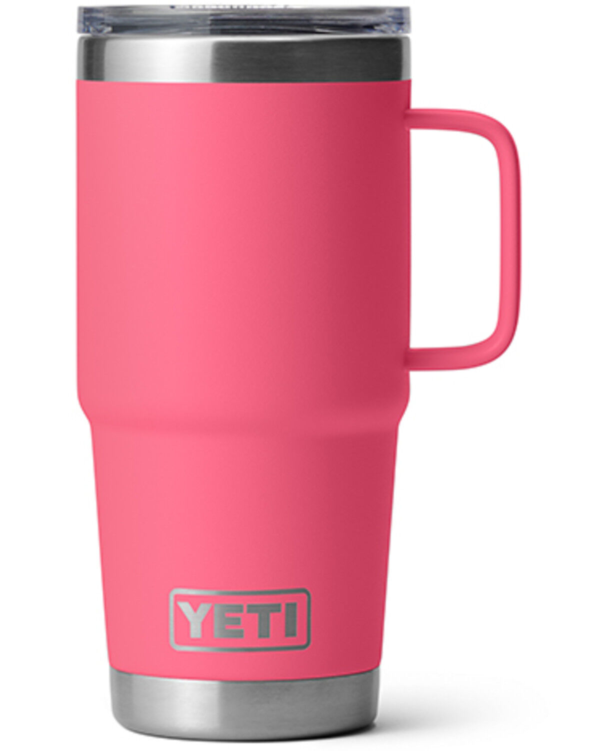 Image #1 - YETI Rambler® Stronghold™ Lid 20oz Travel Mug, Peach, hi-res