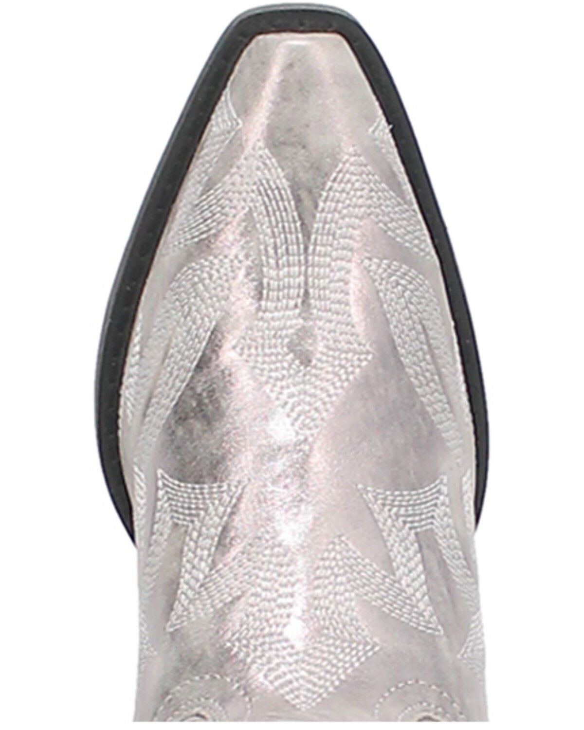 Image #6 - Laredo Women's Dream Girl Western Boots - Snip Toe, Silver, hi-res